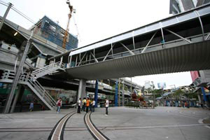 Centro Commerciale MBK e fermata Sky Train National Stadium